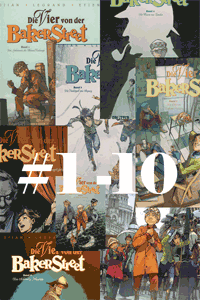 Die VIER von der Baker Street [comicschm�ker] [legrand] [lebhaft], Band 1-10, Splitter Comics