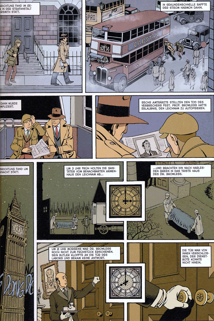 Harry Dickson, Band 1, Mysteras