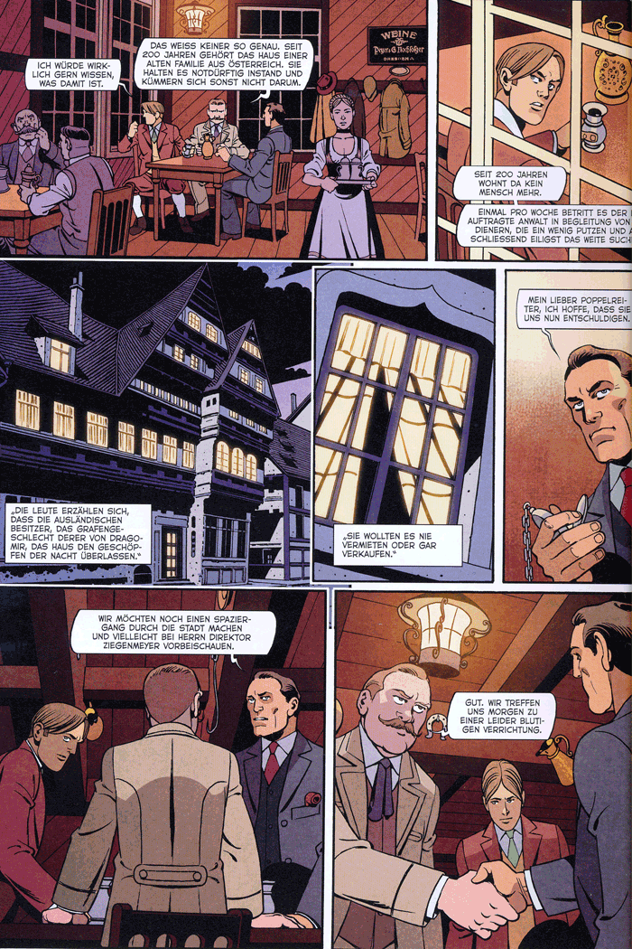 Harry Dickson, Band 3, Der Vampir mit den roten Augen