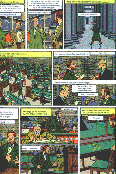 Die Abenteuer von BLAKE UND MORTIMER, Band 3, Das gelbe M