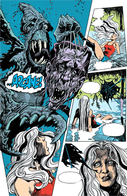 Die Saga von SWAMP THING | Deluxe Edition , Band 1, Rick Veitch Ausgaben