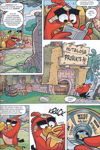 ANGRY BIRDS, Band 1, RED sieht rot