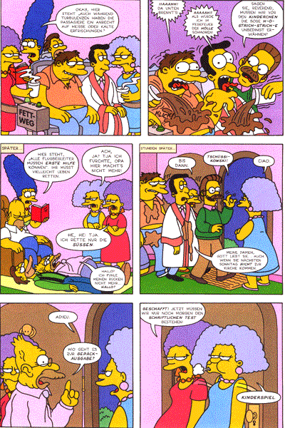 Simpsons CLASSICS, Band 9, Rauchzeichen am Himmel