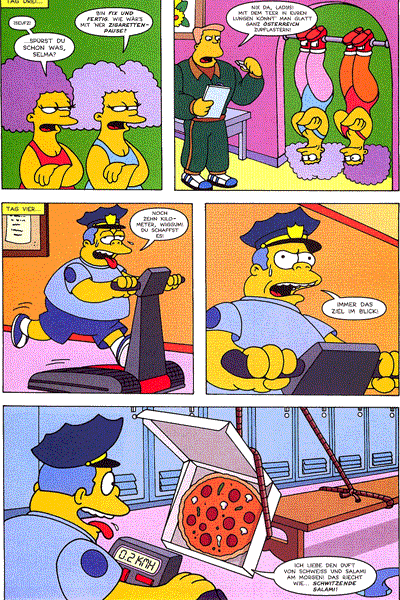 Simpsons CLASSICS, Band 10, Schnappt Specki