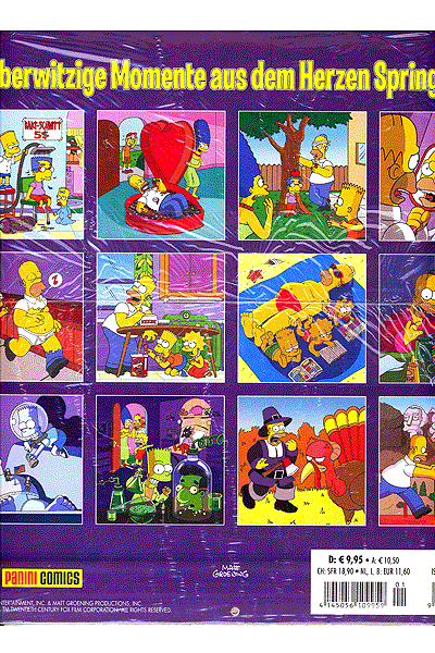 Simpsons, Kalender, Monatskalender