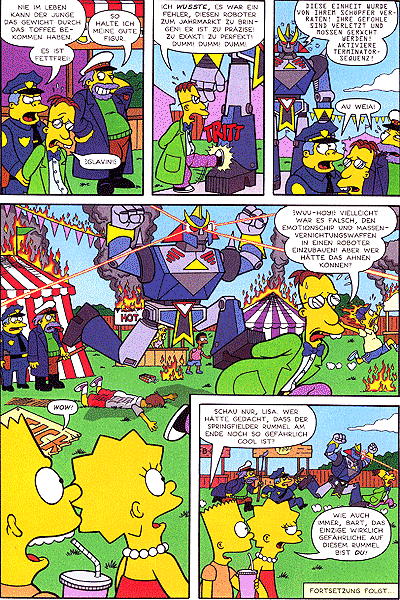 Simpsons SOMMER Sause , Band 1, Bummel auf dem Rummel