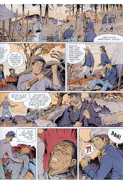 Leutnant Blueberry, Band 25, Die Jugend von Blueberry (4) | Die Teufel von Missouri