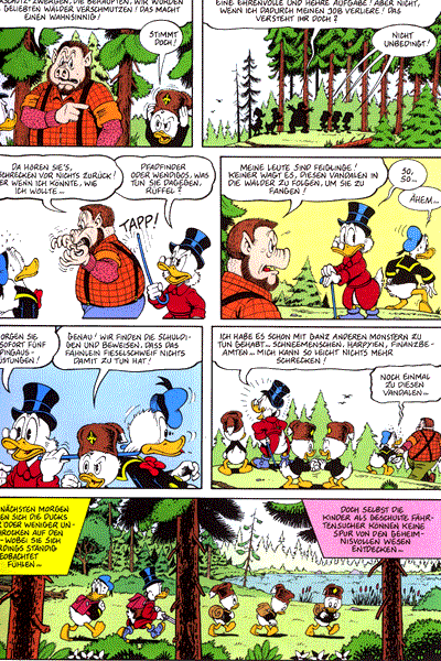 Onkel Dagobert, Band 12, Zur�ck ins Land der Zwergindianer | Unter Haien