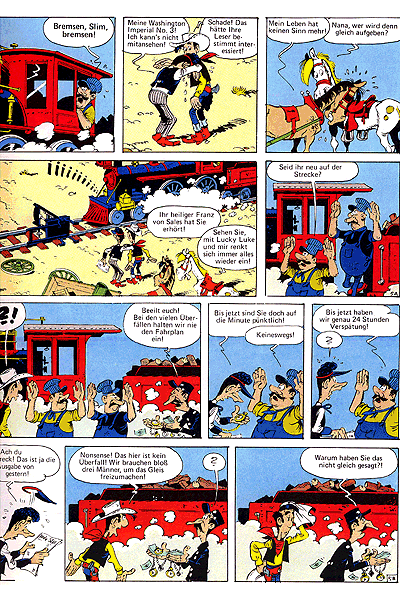 Lucky Luke, Band 45, Daily Star