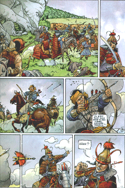 Dschingis Khan, Band 3, Der blaue Wolf