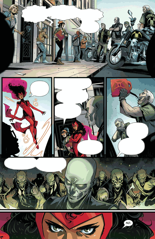 Vision & Scarlet Witch, Einzelband, Der Todesruf
