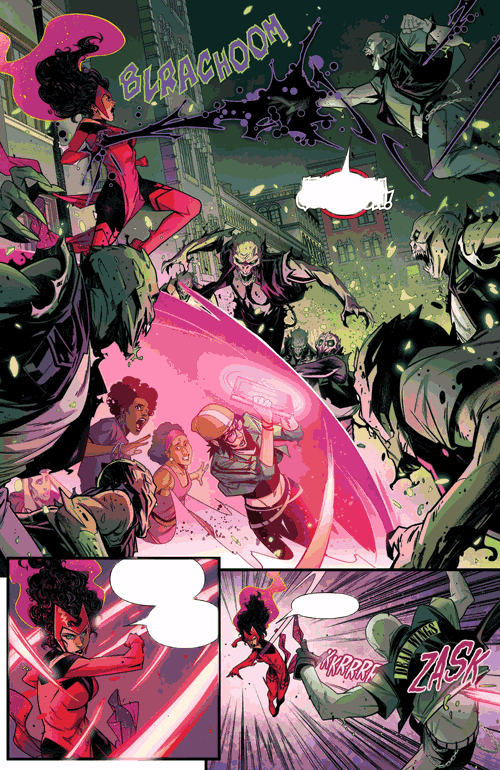 Vision & Scarlet Witch, Einzelband, Der Todesruf
