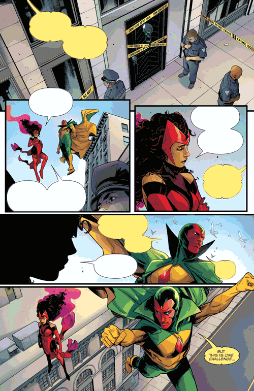 Vision & Scarlet Witch, Einzelband, Der Todesruf
