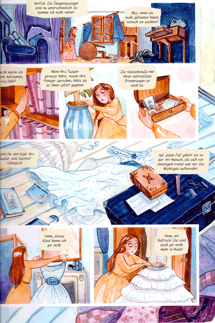 Enola Holmes, Band 5, Der Fall des r�tselhaften Reifrocks