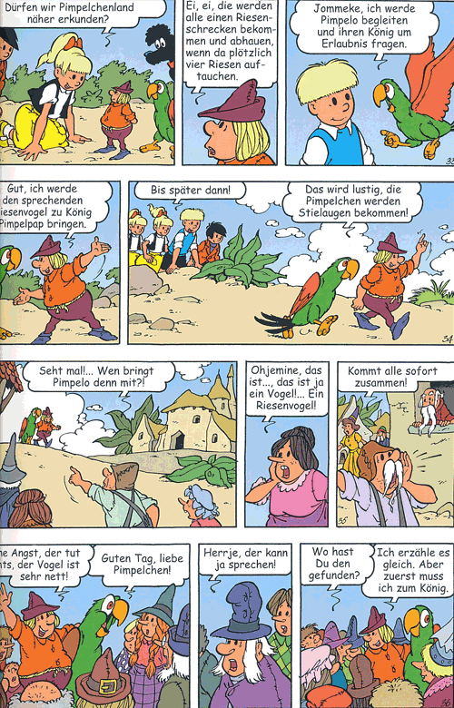 JOMMEKE, Band 27, Im Land der Pimpelchen