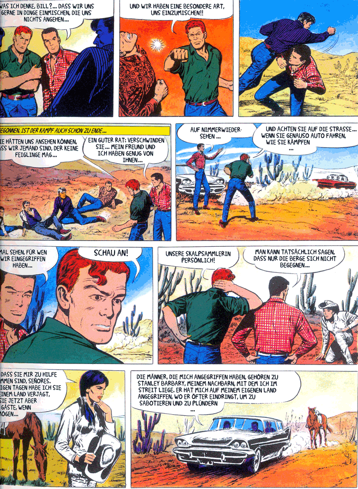 BOB MORANE Classic, Band 8, Das Tal der Klapperschlangen