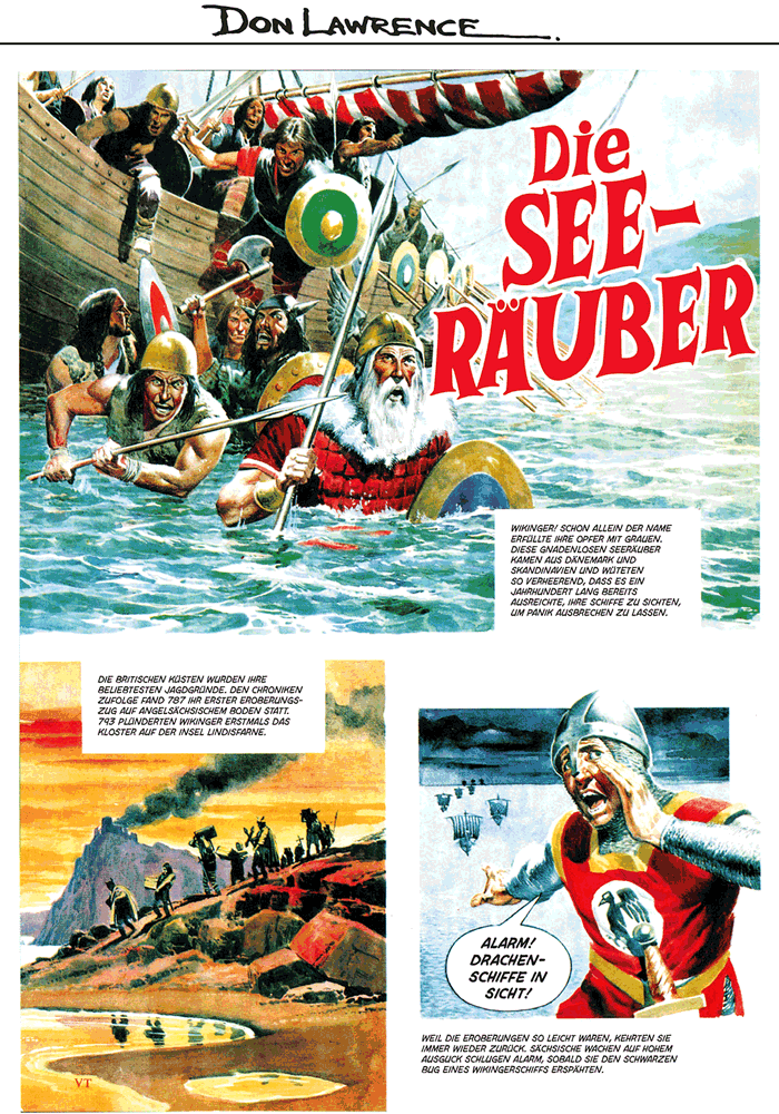 Don Lawrence, Band 3, Meister der Illustrations- und Comickunst