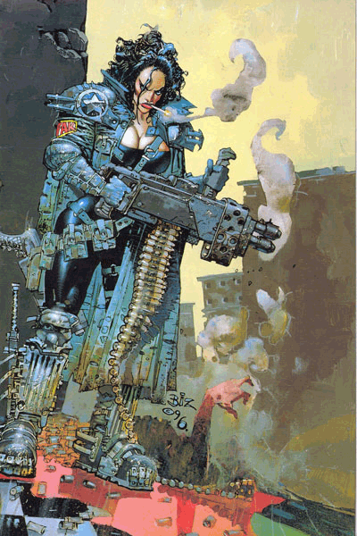 FAKK 2 Die Kunst des Simon Bisley, Einzelband, Die Gewalt von Farben auf K�rpern