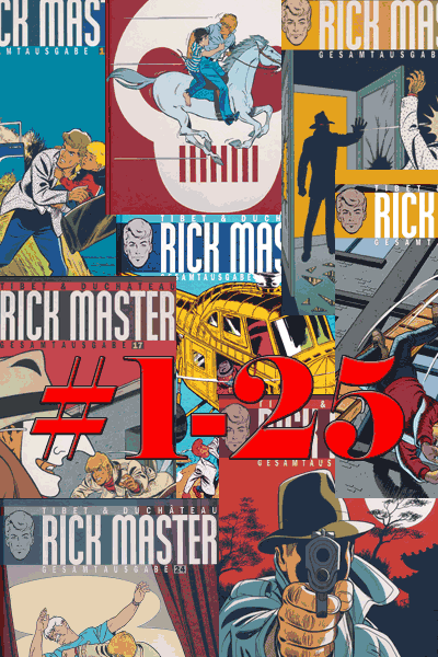 Rick Master Gesamtausgabe, Band 1-25, Komplett Pack