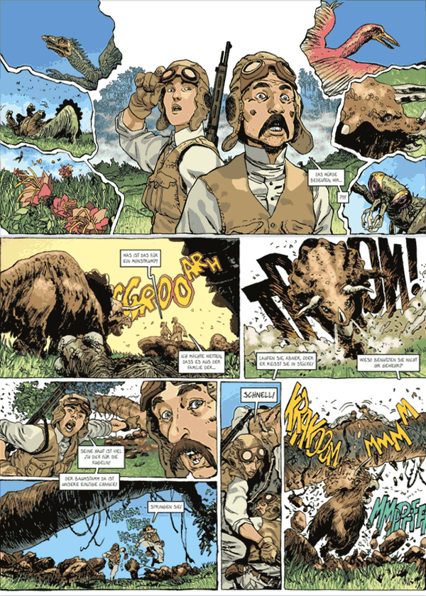 Am Mittelpunkt der Erde, Einzelband, 