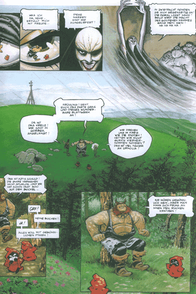 Die magischen Quellen, Einzelband, Waldgeister