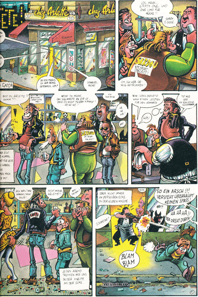 U-Comix Spezial Bunt, Band 1, Frank Margerin | Die Fete