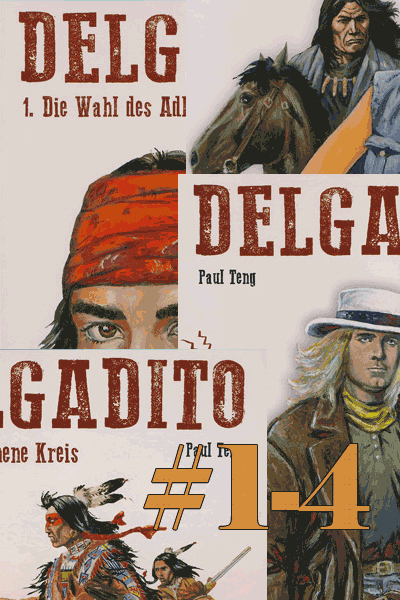 DELGADITO, Band 1-4, Collector Pack