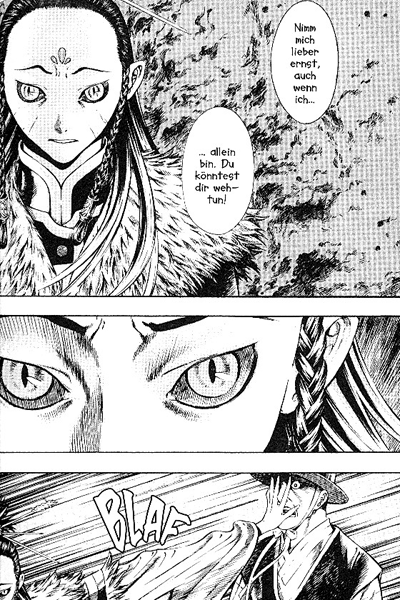 Shin Angyo Onshi: Der letzte Krieger, Band 5, Blumen der Lavastra�e