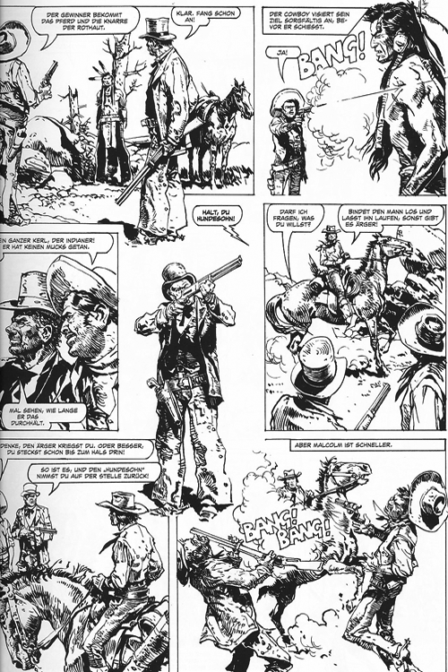 Serpieri Collection WESTERN, Band 6, Seine letzte Schlacht