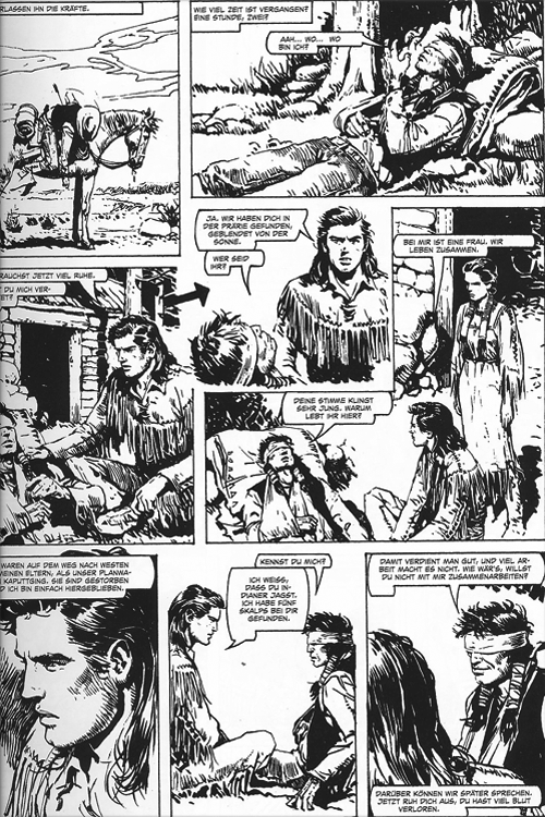 Serpieri Collection WESTERN, Band 6, Seine letzte Schlacht