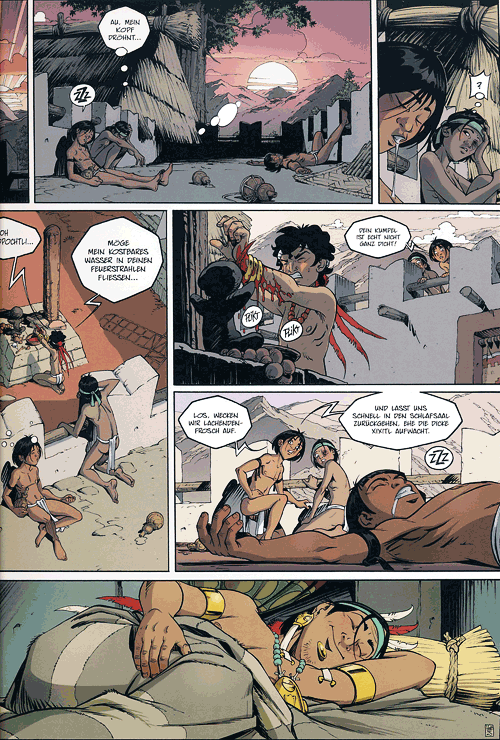 Schlange und Speer, Band 2, Leeres Haus