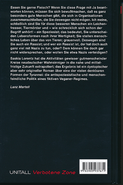 Edition VZ, Band 10, Die Republik der Veganer [neudeutsche Utopie]
