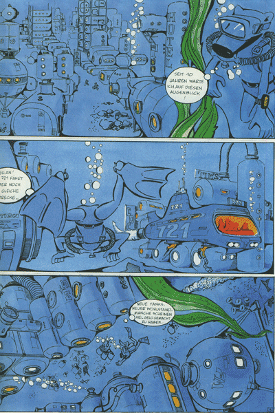 Schwermetall, Band 73, Blau in Blau | Incal | Cyrrus | Der Tr�umer