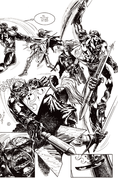 Schwermetall, Band 110, Linda liebt die Kunst | Wei�e Indianerin